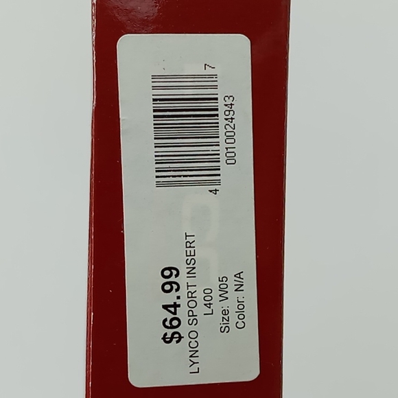 Aetrex Lynco Sports Orthotic L400 Women's size 5 - Picture 5 of 7